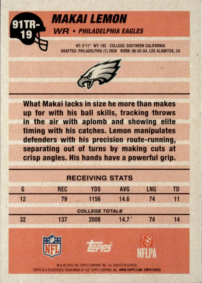 Makai Lemon card back