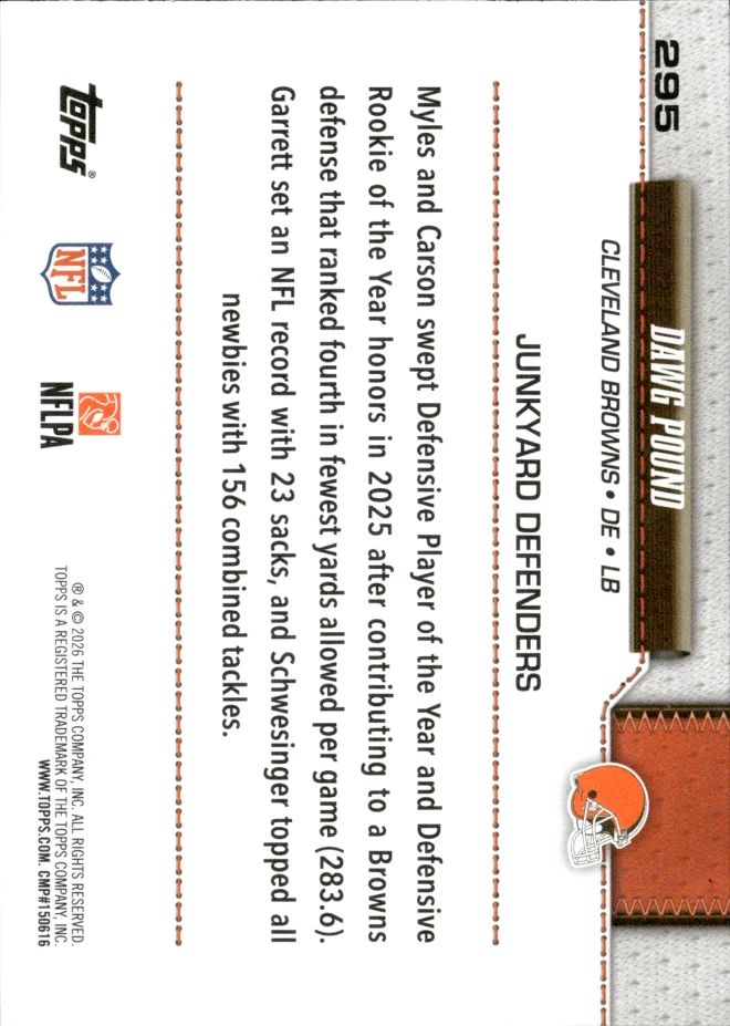 DAWG POUND card back