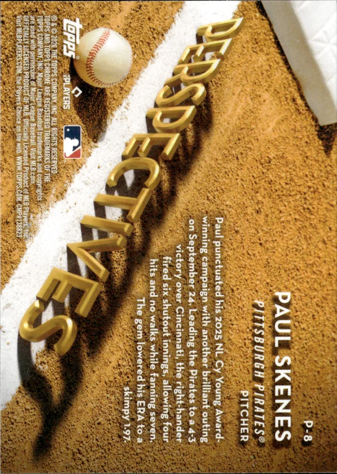 Paul Skenes card back