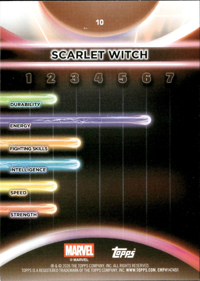Scarlet Witch card back