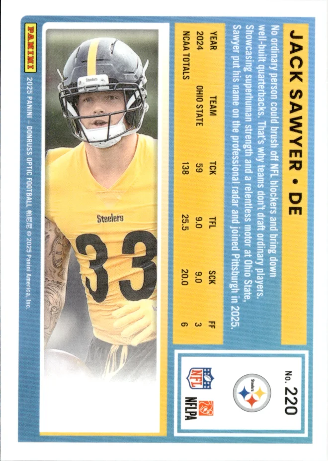 Jack Sawyer card back