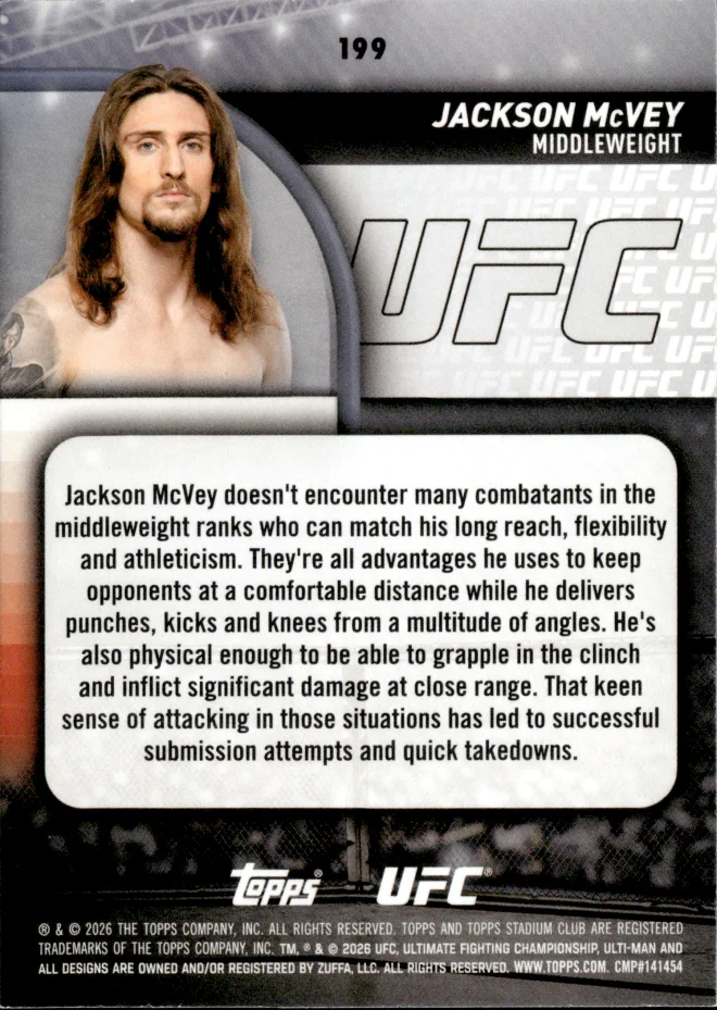 Jackson McVey card back