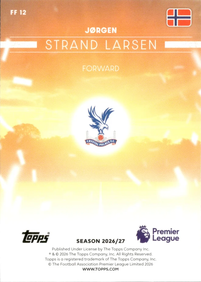 Jørgen Strand Larsen card back