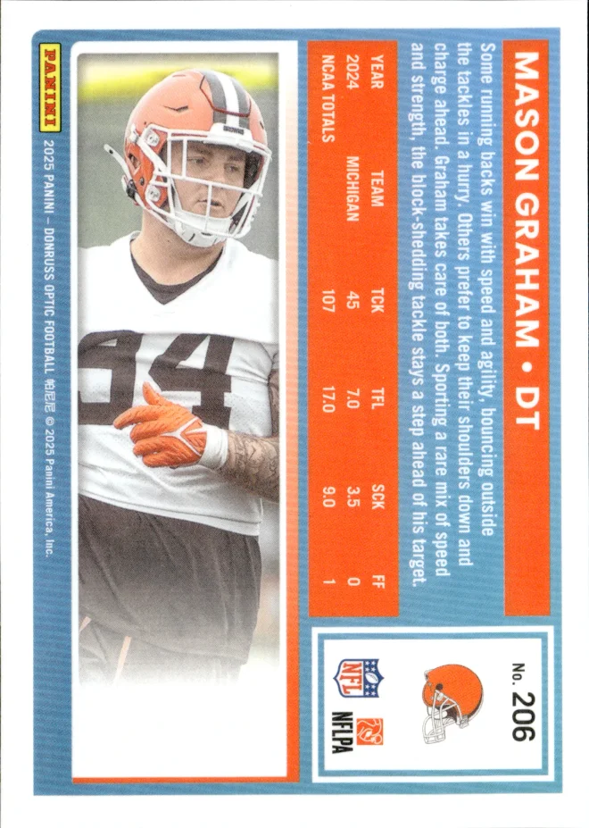 Mason Graham card back