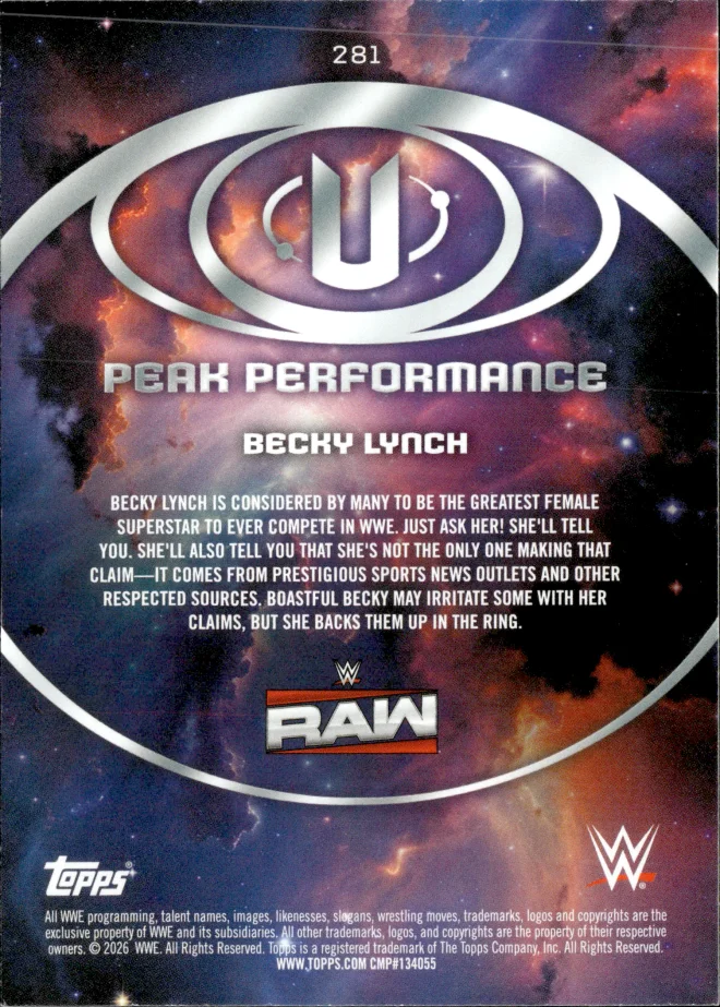 Becky Lynch card back