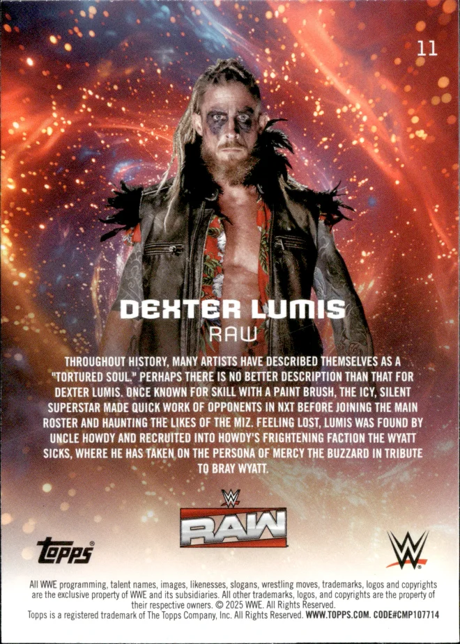 Dexter Lumis card back