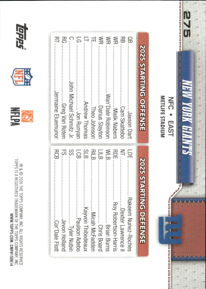 Card 3 card back