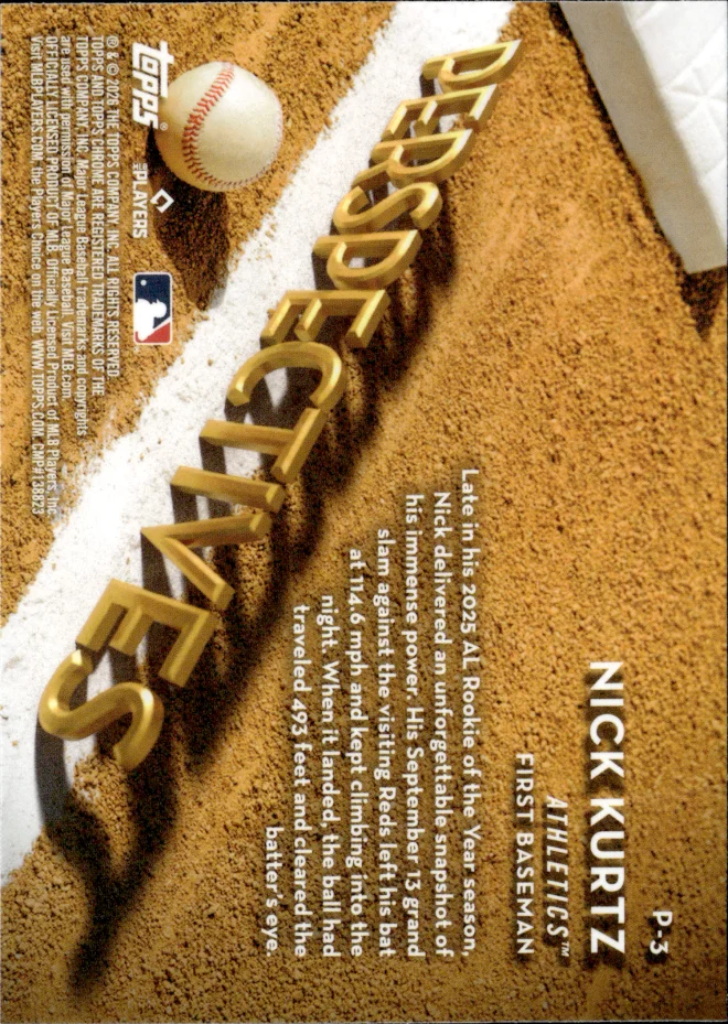 Nick Kurtz card back