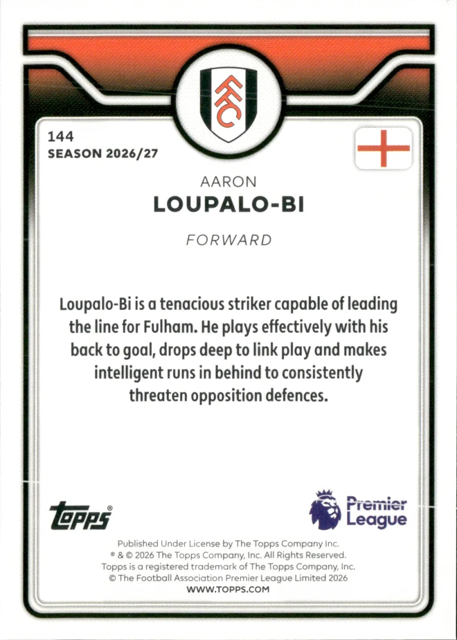 Aaron Loupalo-Bi card back
