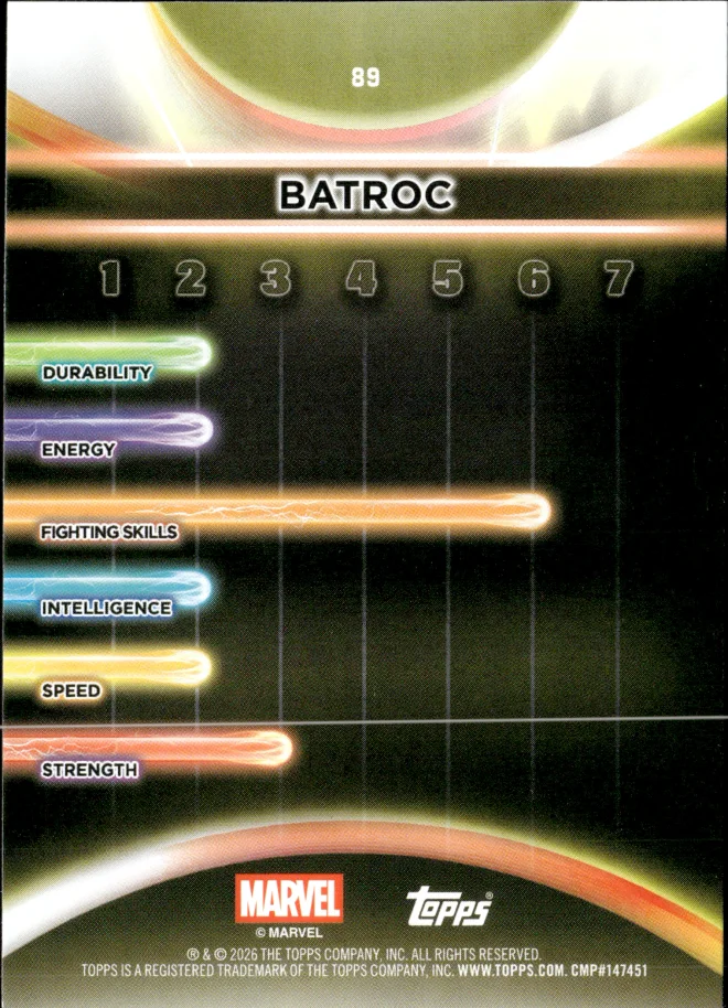 Batroc card back