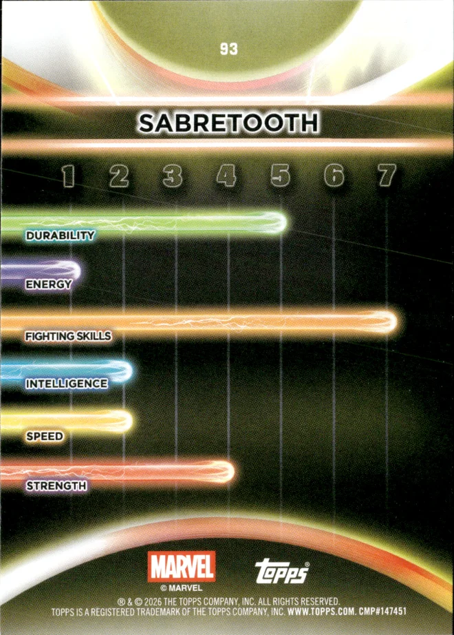 Sabretooth card back