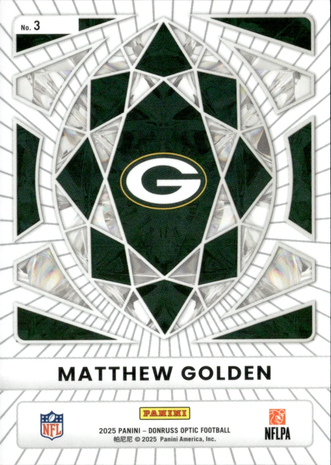 Matthew Golden card back