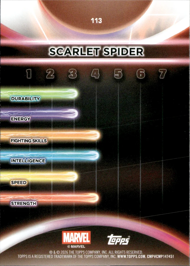 Scarlet Spider card back