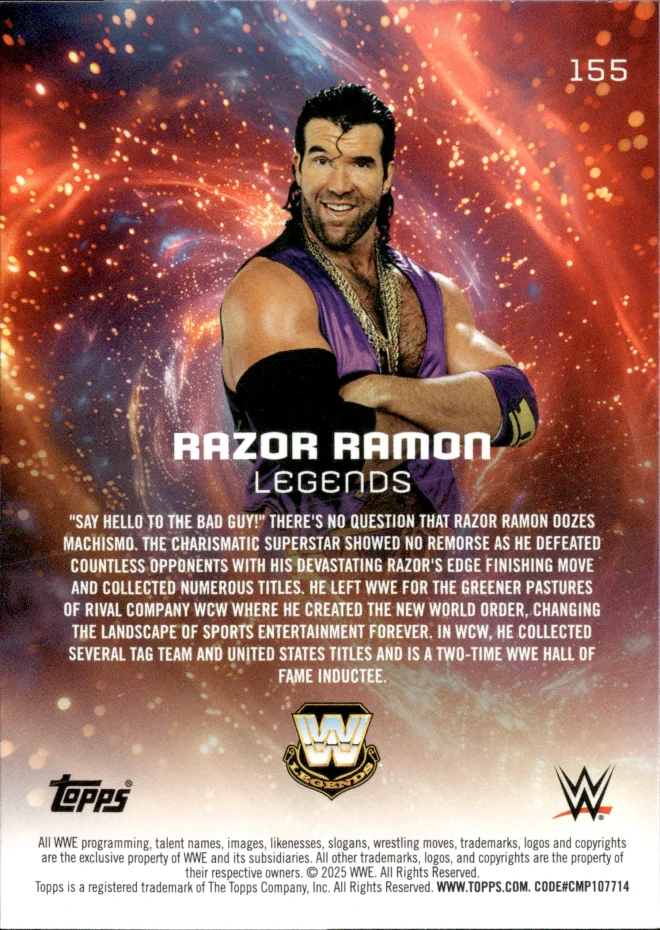 Razor Ramon card back