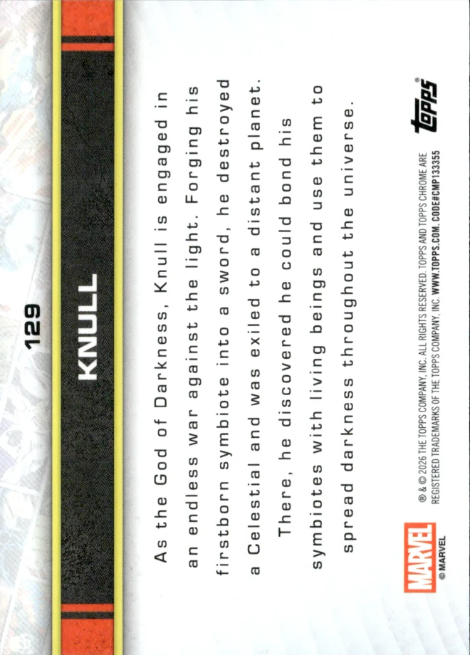 Knull card back