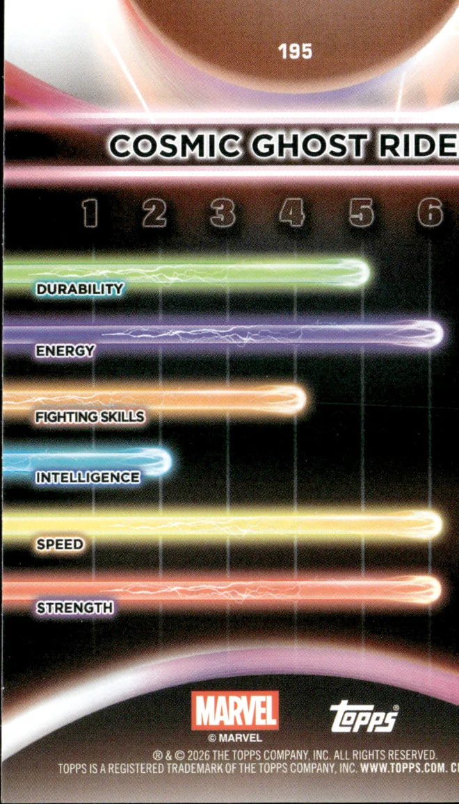 Cosmic Ghost Rider card back