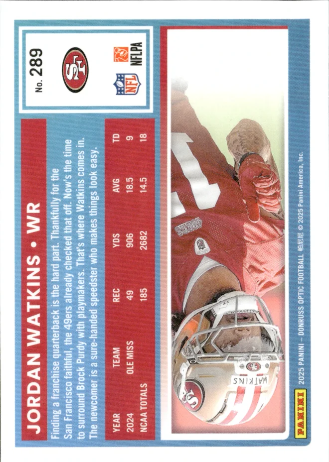 Jordan Watkins card back
