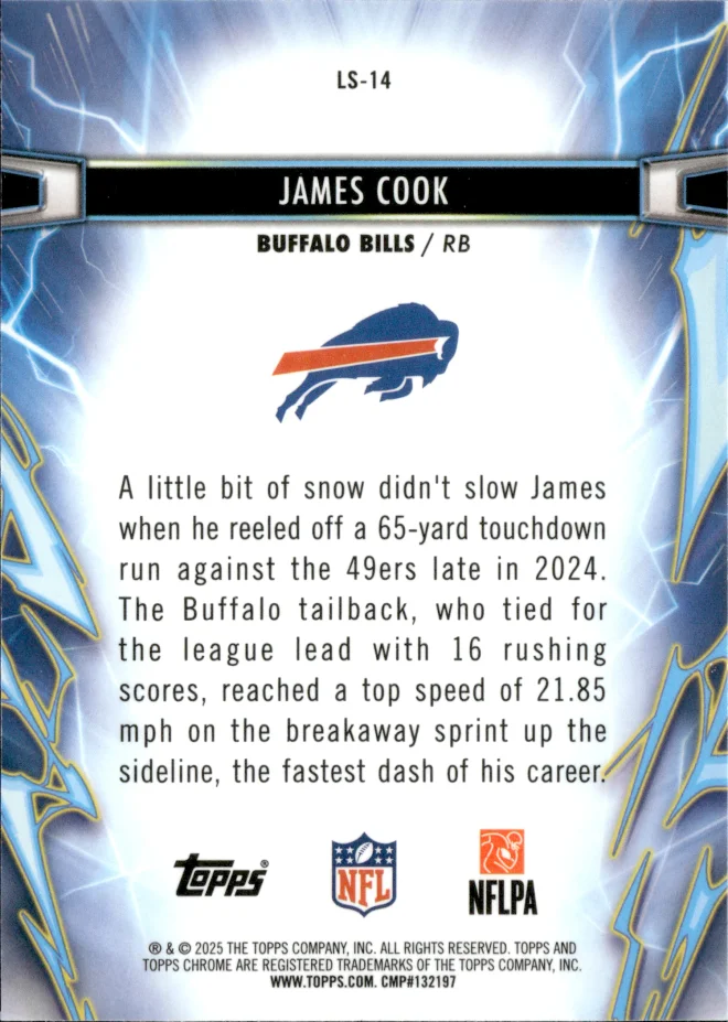 James Cook card back