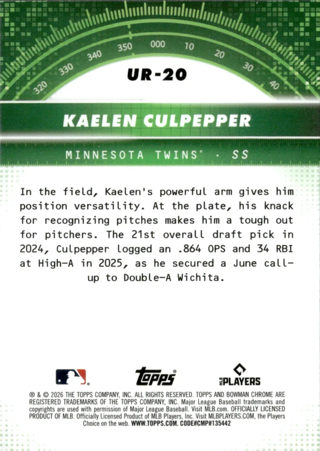 Kaelen Culpepper card back