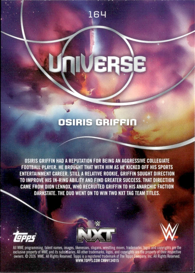 Osiris Griffin card back