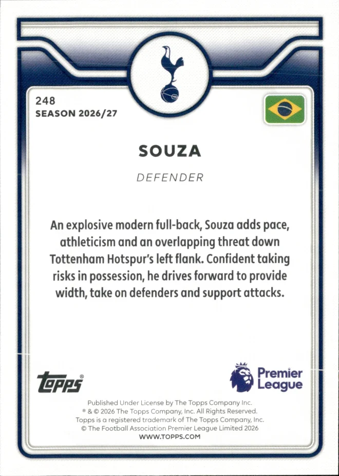 Souza card back