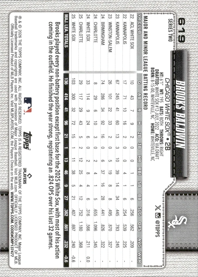 Brooks Baldwin card back
