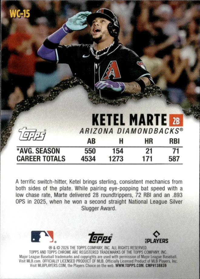 Ketel Marte card back