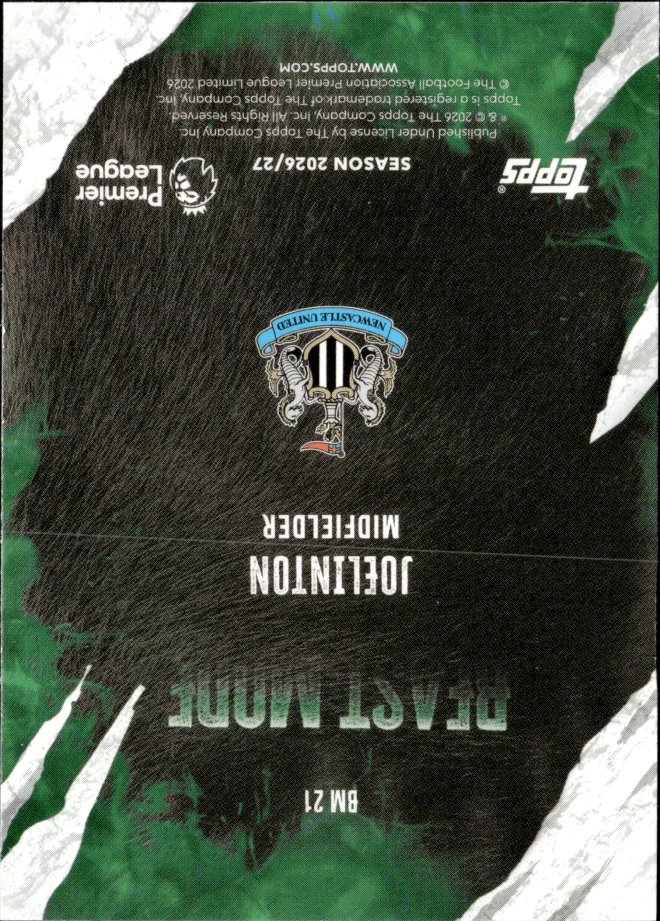Joelinton card back
