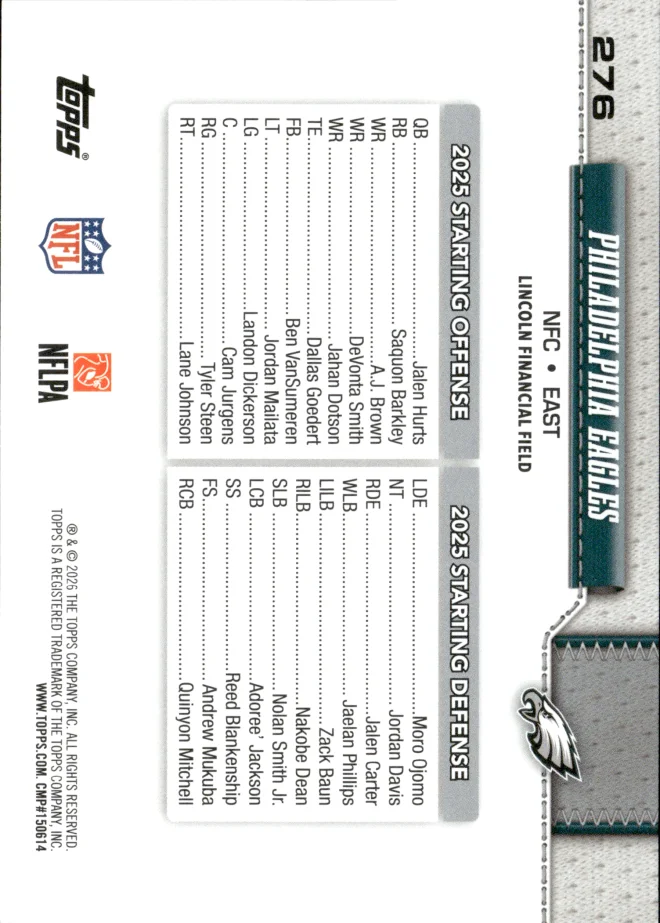 Card 3 card back