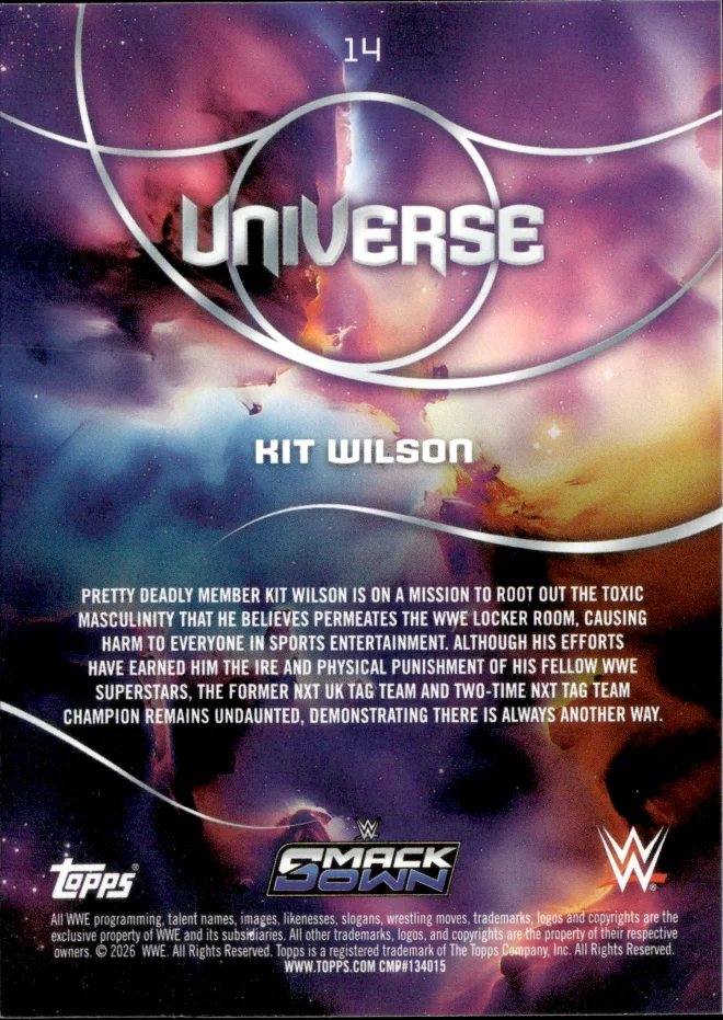 Kit Wilson card back