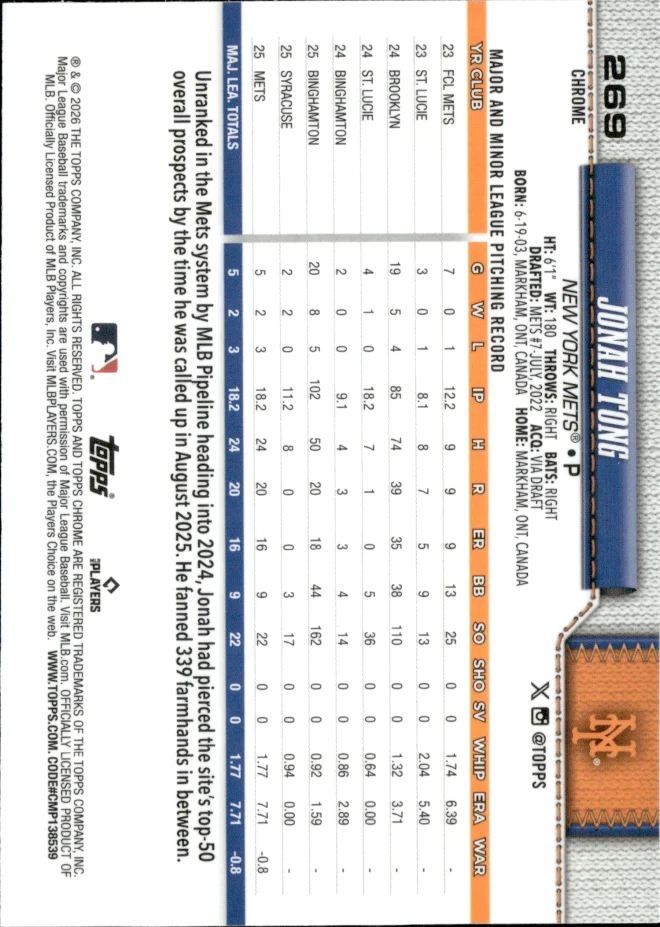 Jonah Tong card back