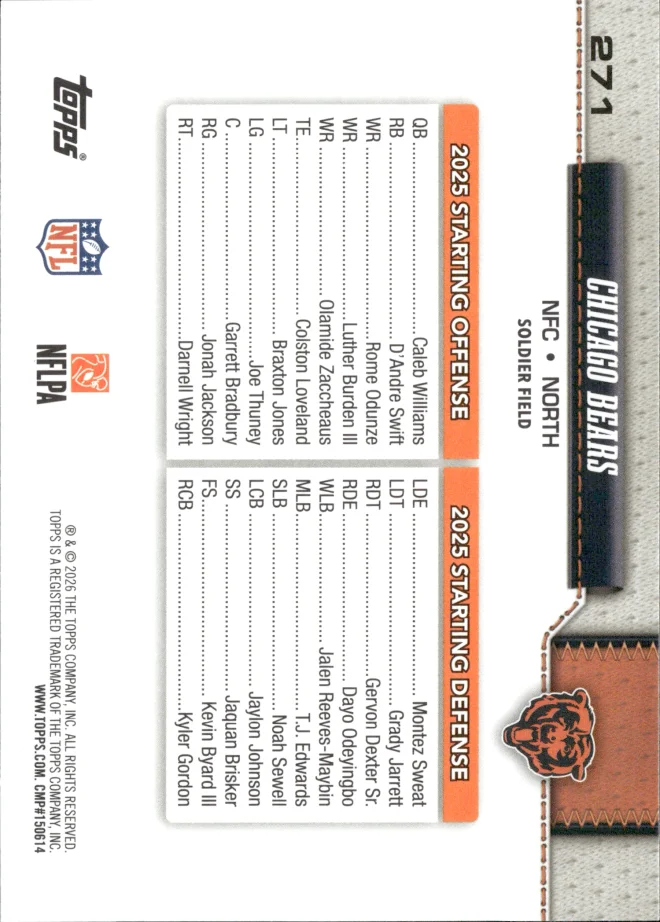 Card 21 card back
