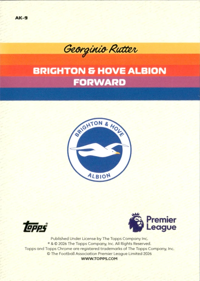 Georginio Rutter card back