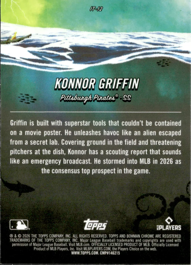 Konnor Griffin card back