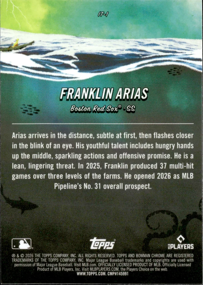 Franklin Arias card back