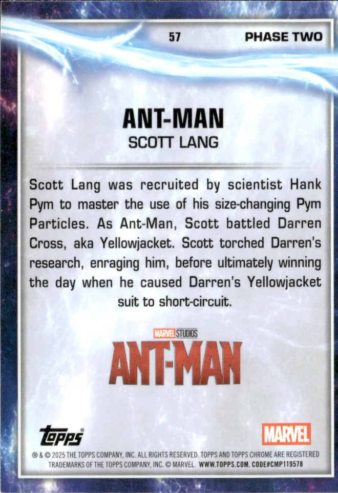 Scott Lang card back