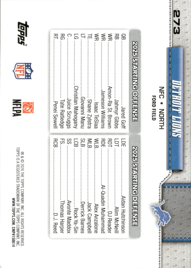 Card 14 card back