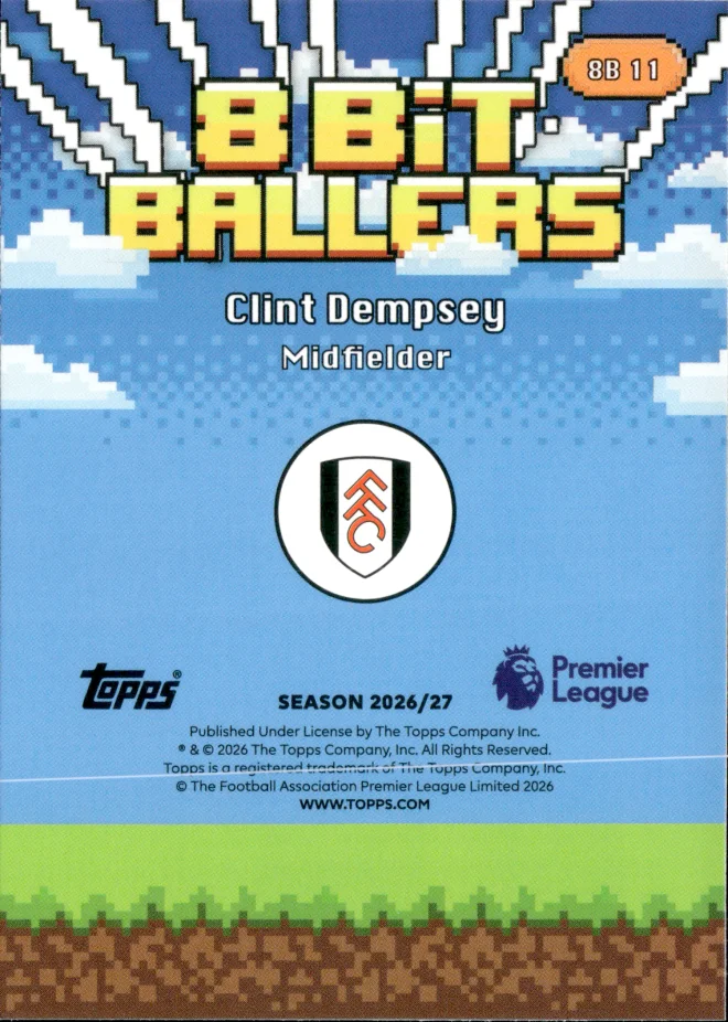 Clint Dempsey card back