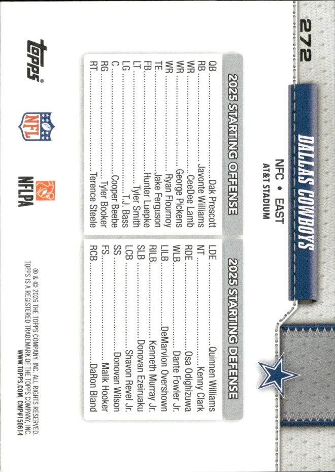 Card 1 card back
