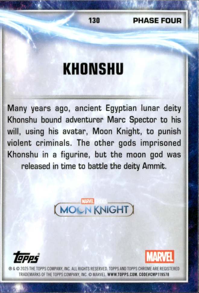 Khonshu card back