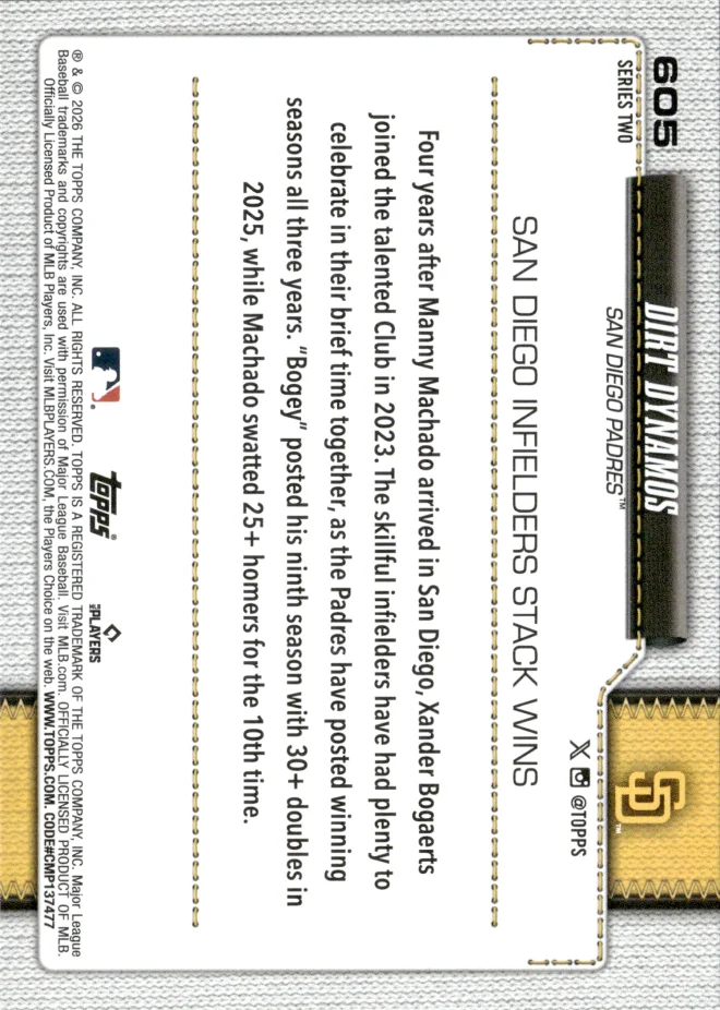 Dirt Dynamos card back