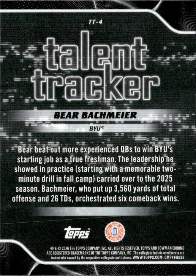 Bear Bachmeier card back