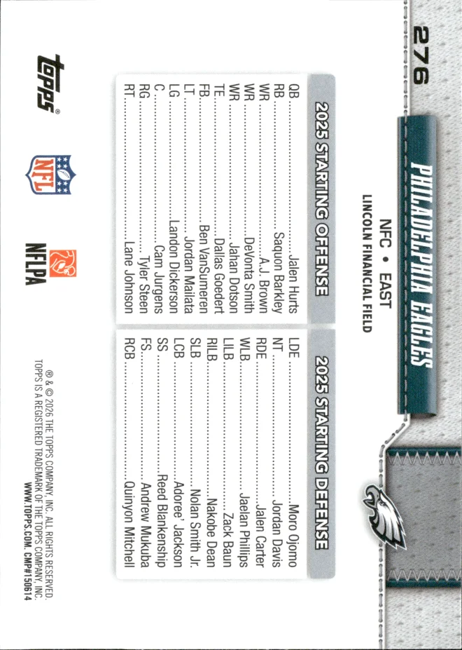 Card 3 card back