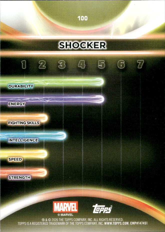 Shocker card back