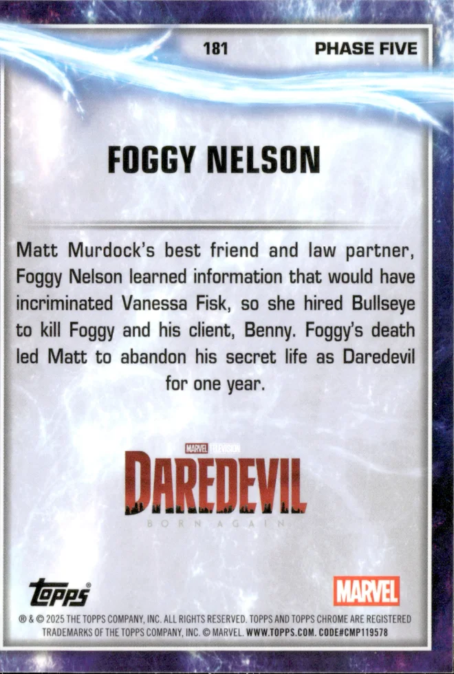 Foggy Nelson card back