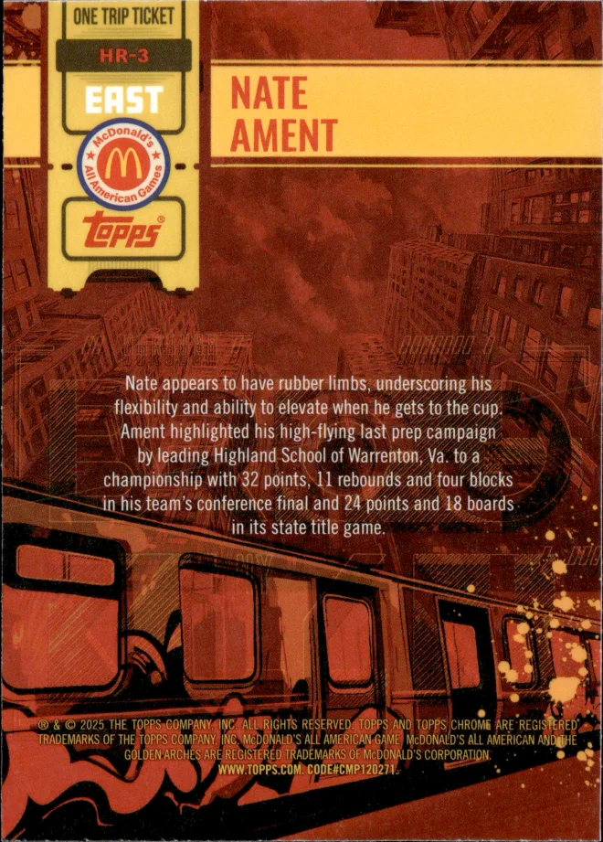 Nate Ament card back