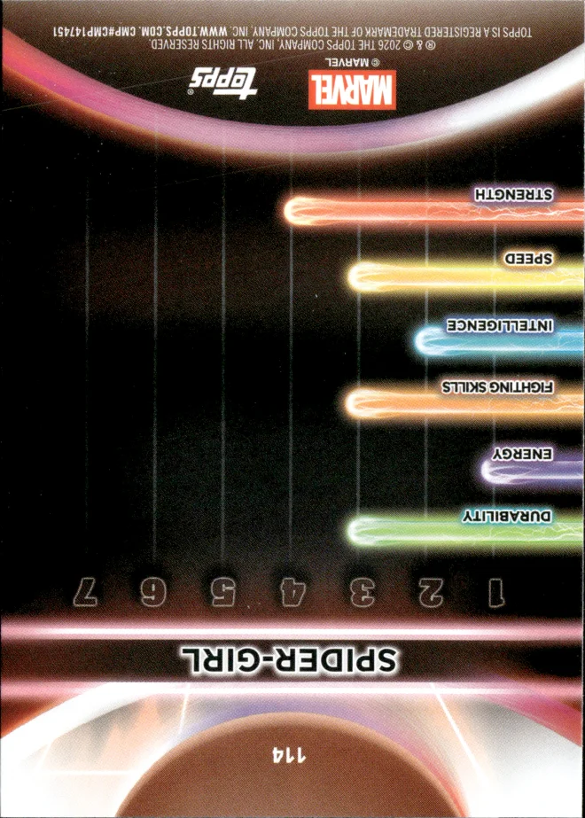 Spider-Girl card back