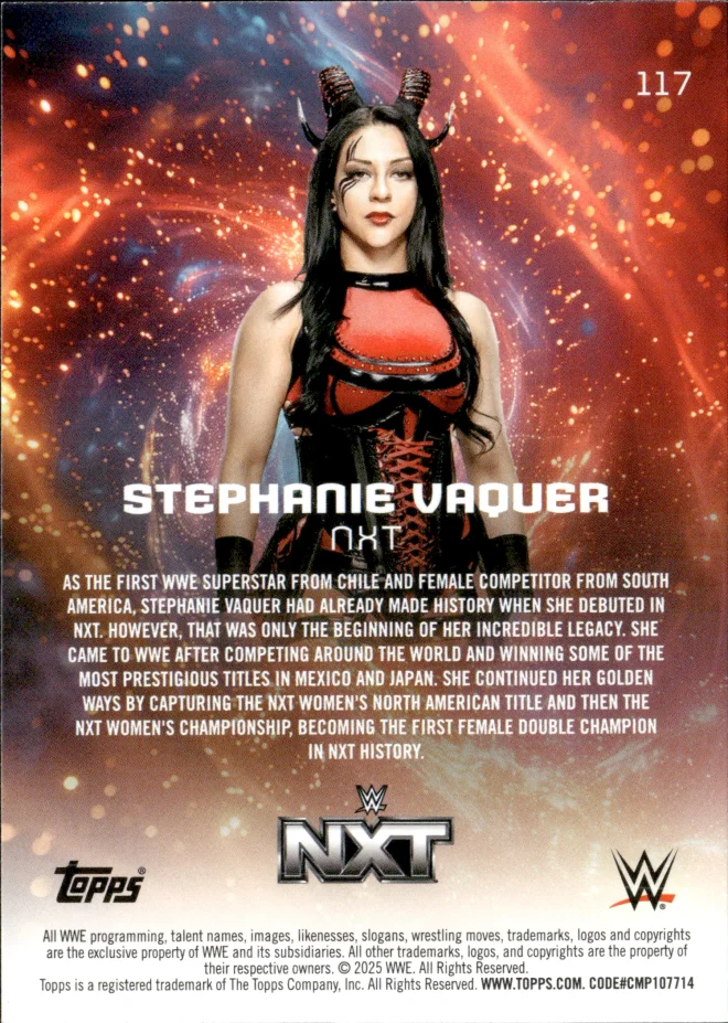 Stephanie Vaquer card back