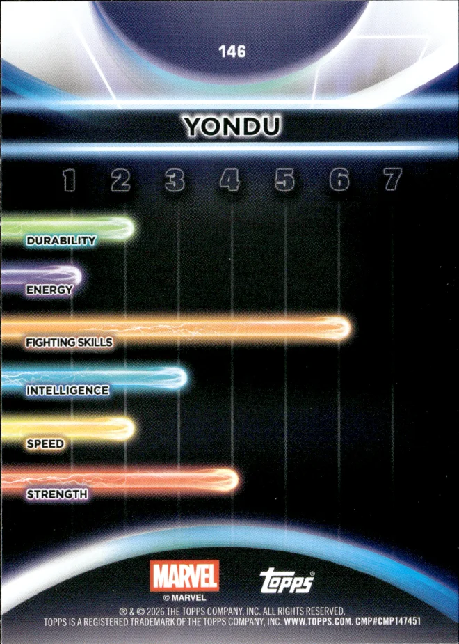 Yondu card back