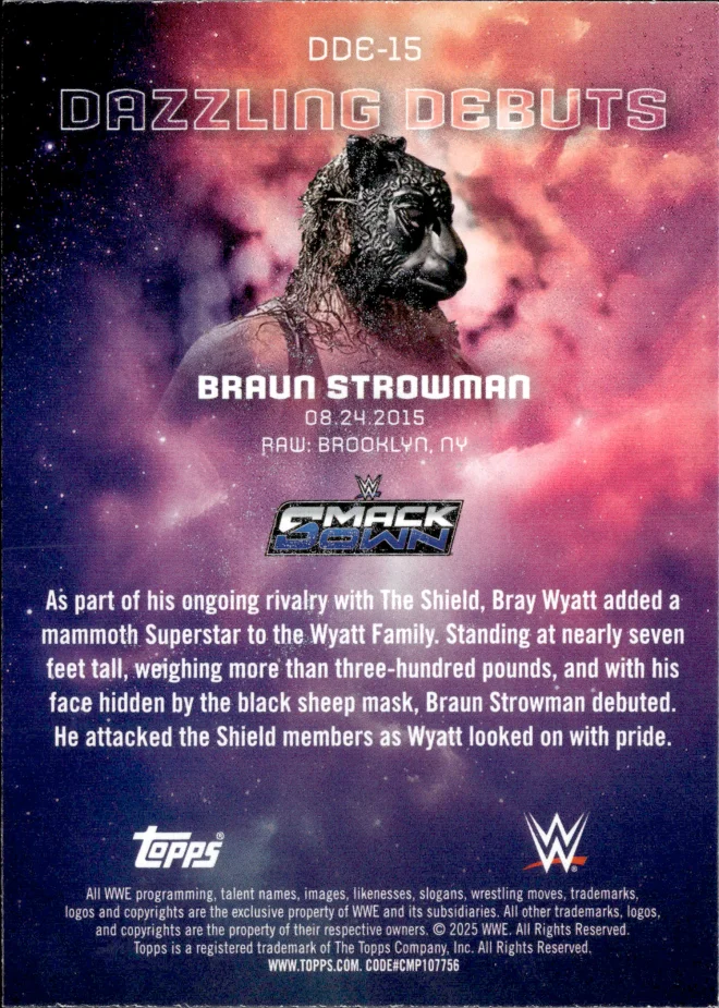 Braun Strowman card back
